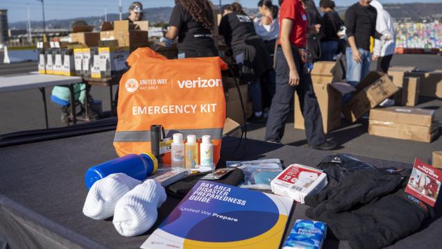 Emergency Preparedness Kit by United Way Bay Area