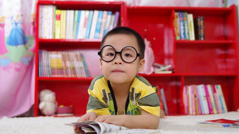 boy reading