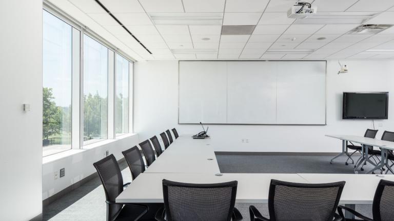 Large meeting room in the Mary M. Gates Learning Center