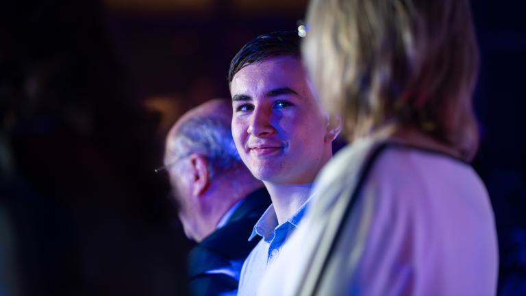 John Deere-United Way program participant, Ilyes.