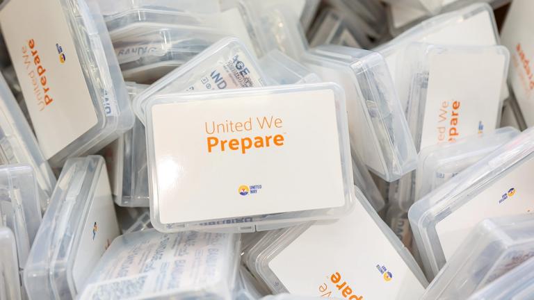 United We Prepare first aid kit