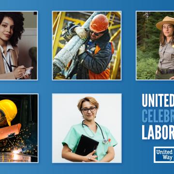 Collage of different people