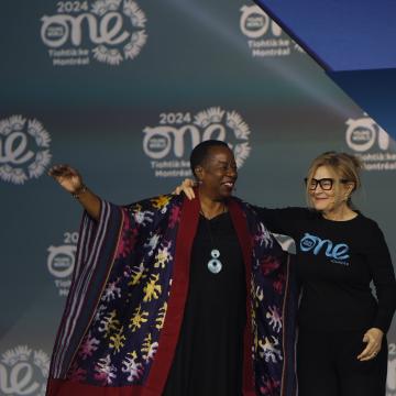 Angela F. Williams at One Young World in 2024