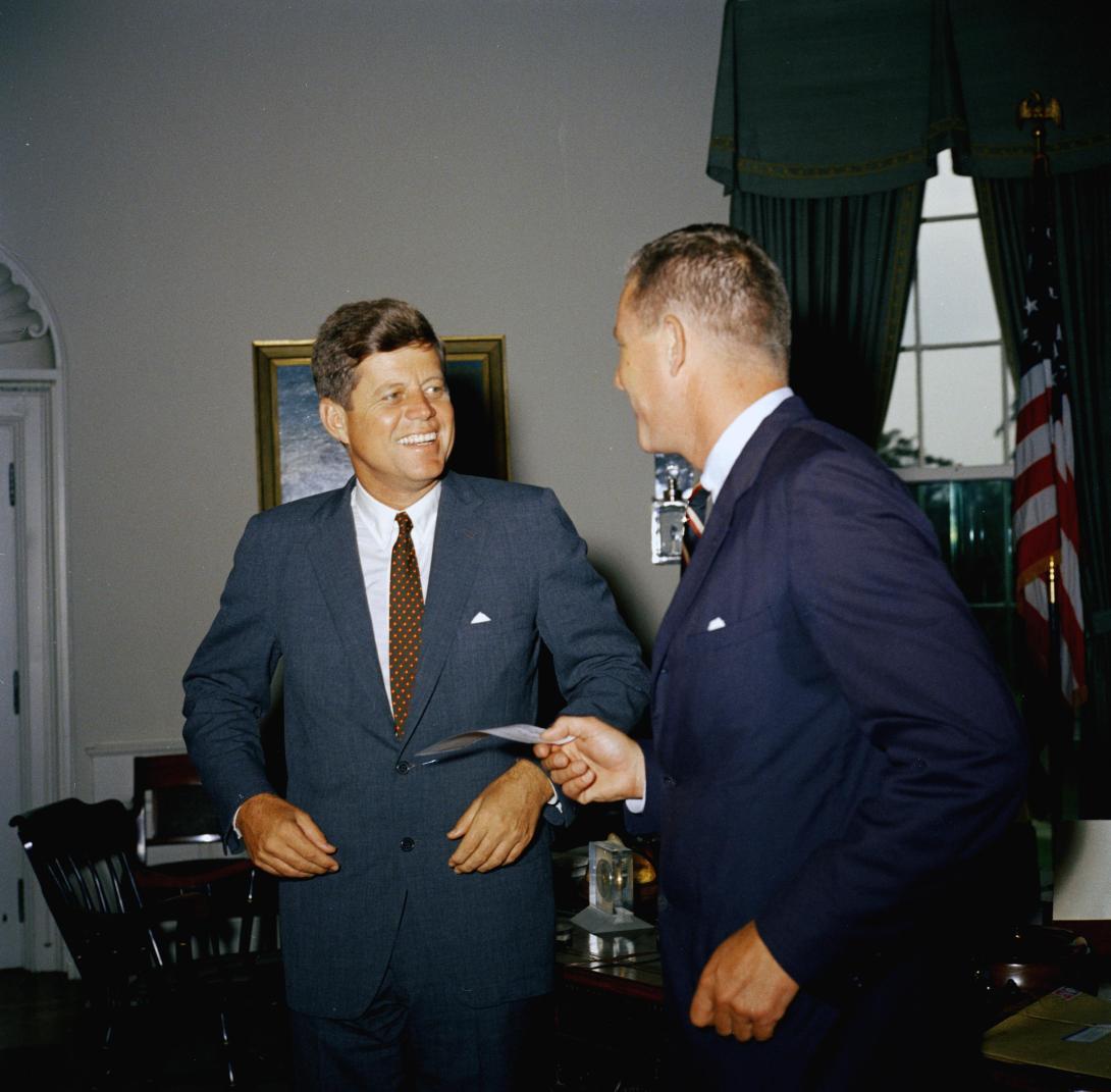 John F. Kennedy and William H. Claflin III 